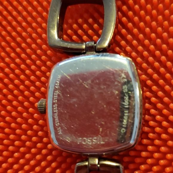 FOSSIL F-2 Abstract Link Band Brown‎ Ladies Watch ES2001 - Picture 6 of 10